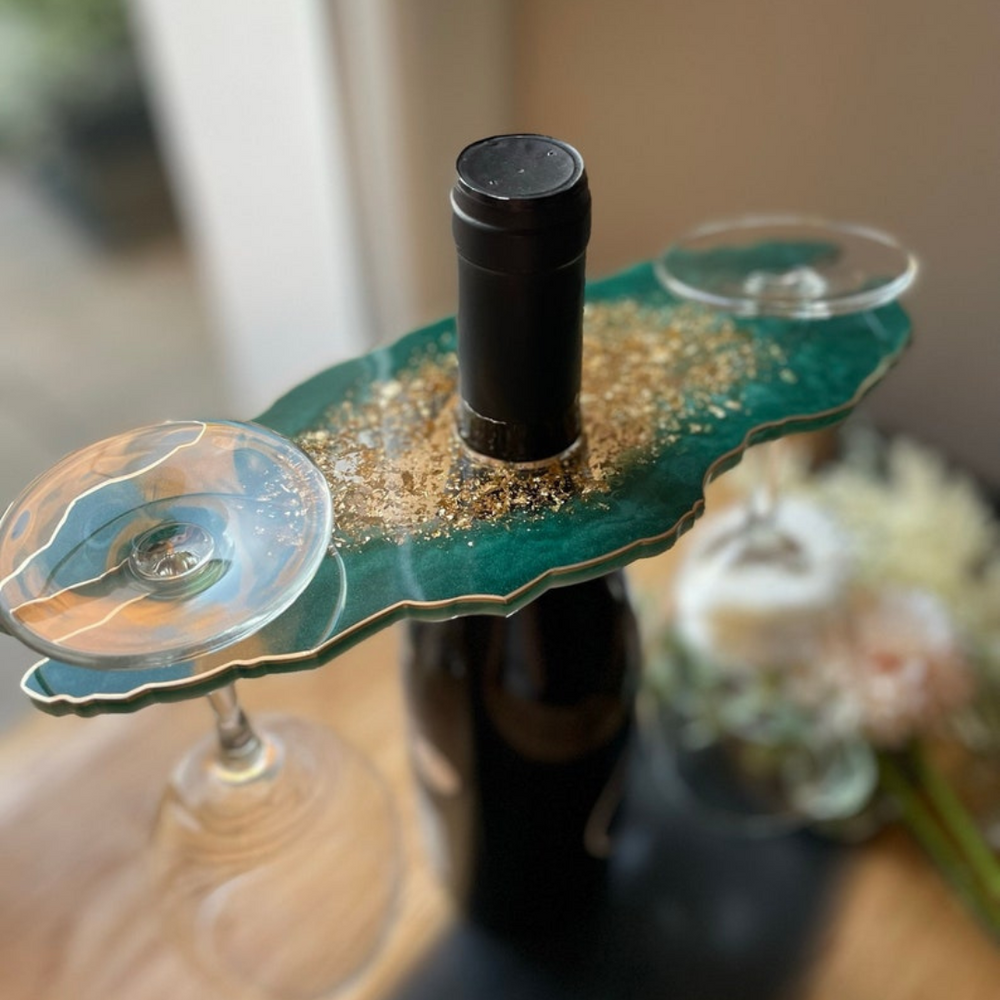 Resin Champagne Glass Holder