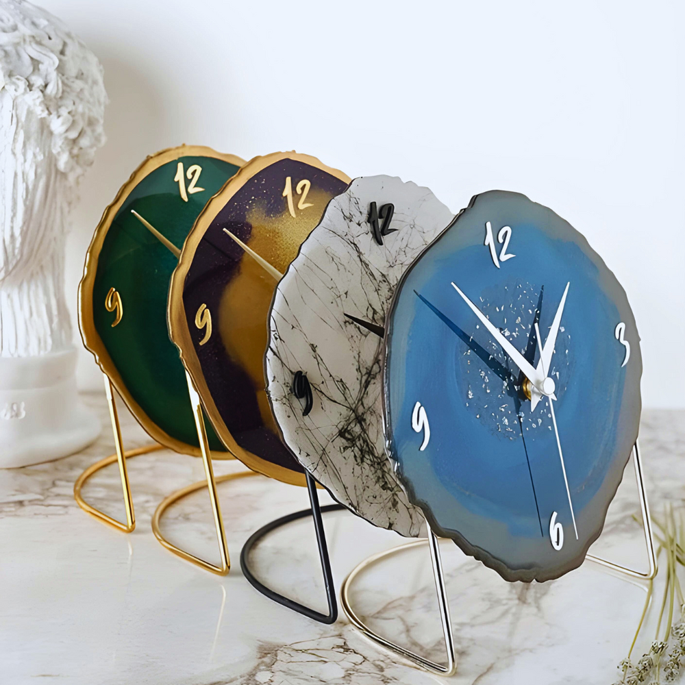 Small Epoxy Resin Clock