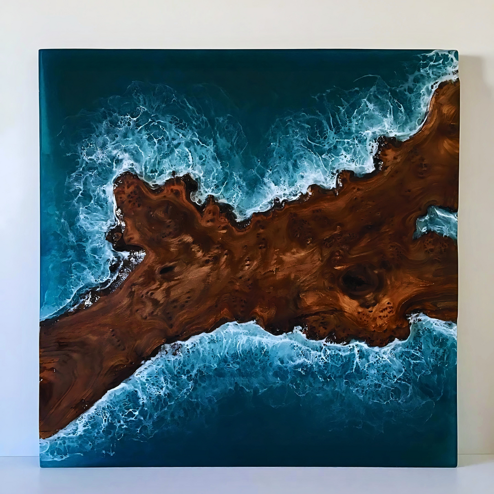 Deep Sea Epoxy Wall Art