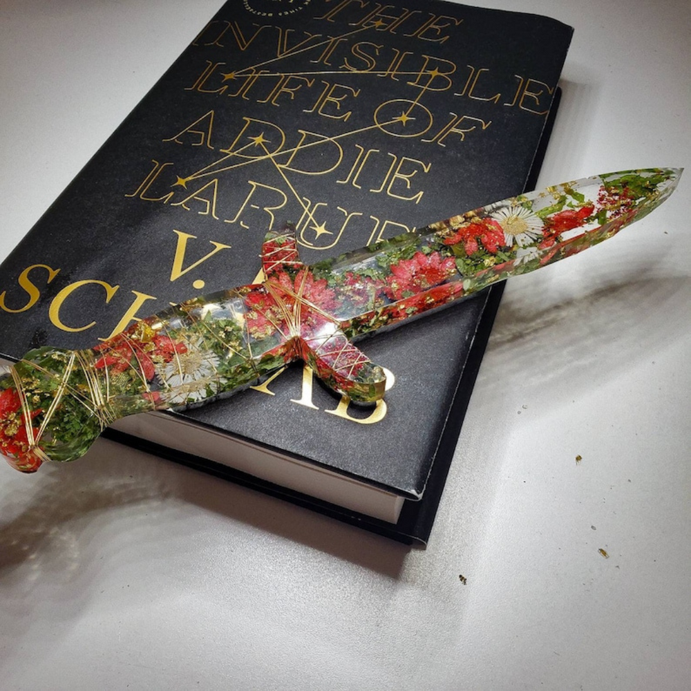 Cottage core Fairy Resin Dagger Sword