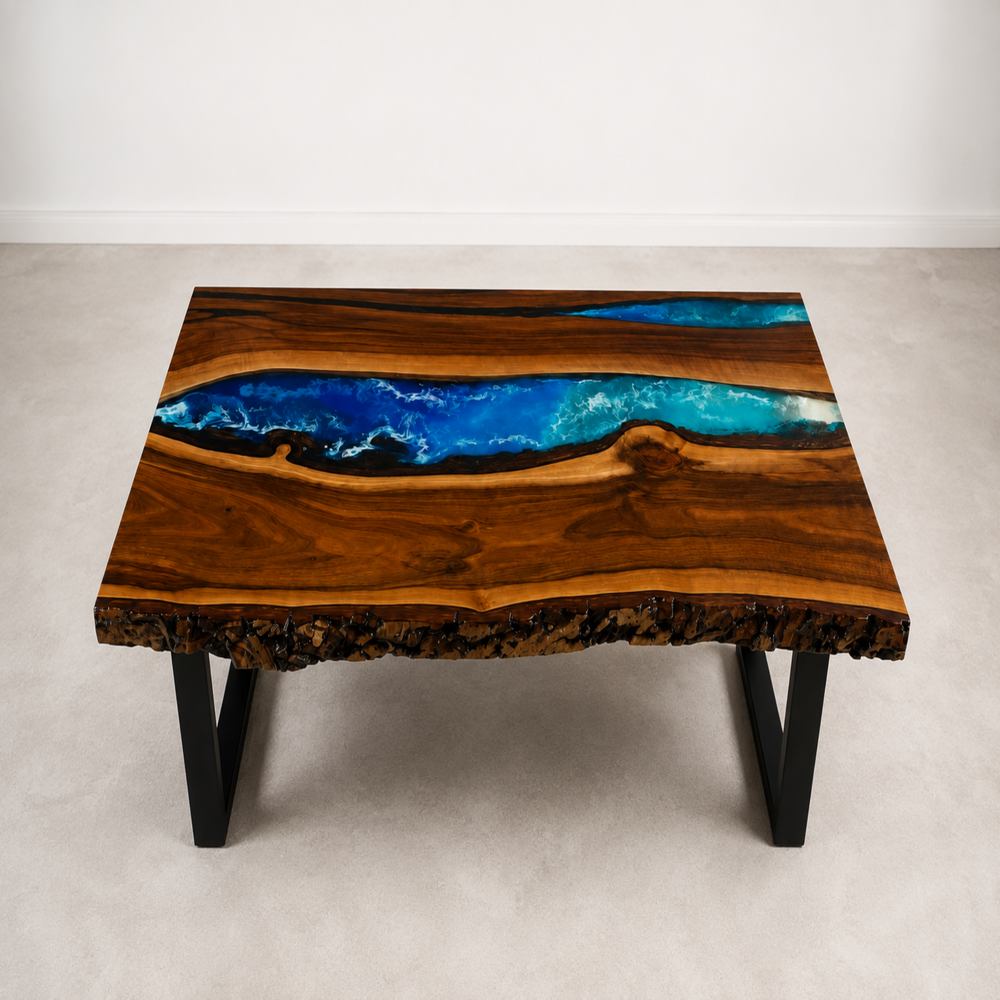 live edge Epoxy Resin Table top