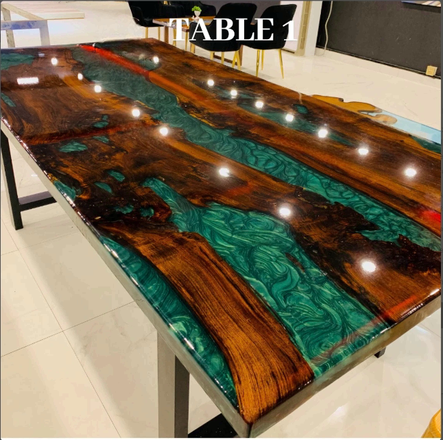 Epoxy TableTop for Katie Kokkeler -FlystarCrafts