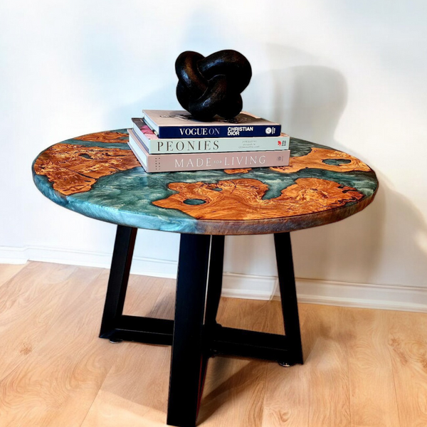 Epoxy Coffee Table and Resin River Table