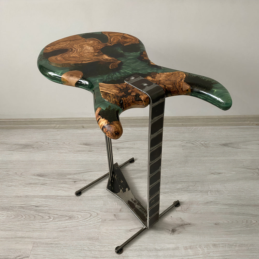 Epoxy Guitar Wooden coffee table