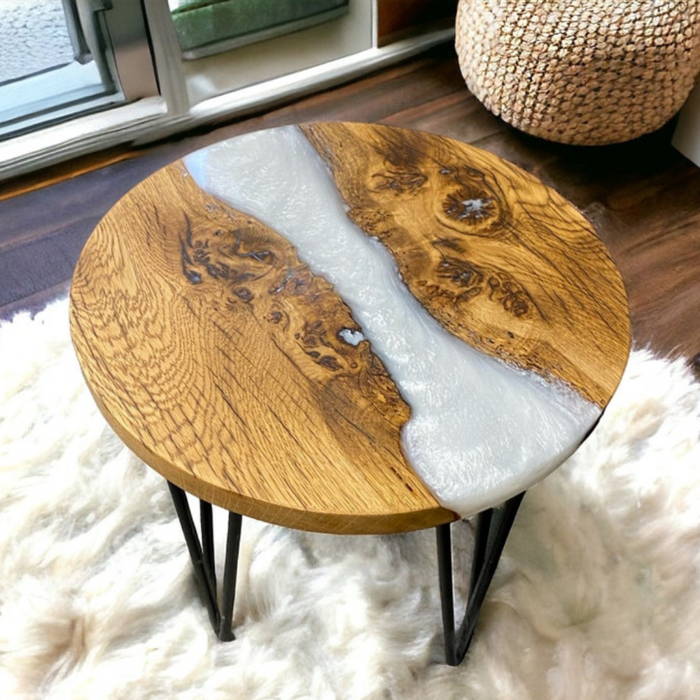 Oak & Epoxy Resin CoffeeTable