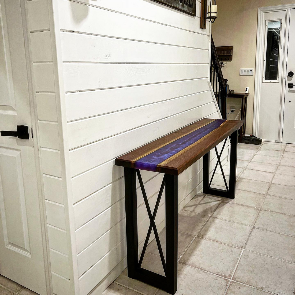 Purple River Console Table