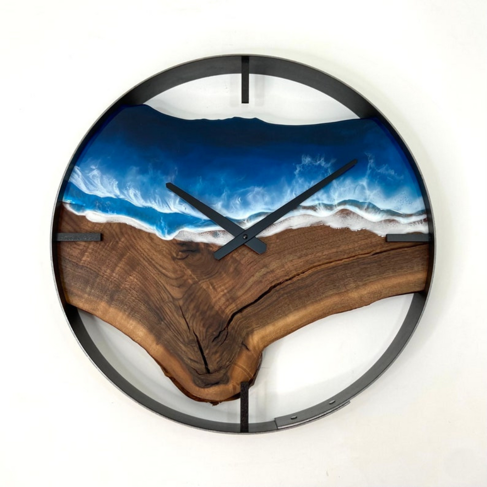 Life’s a Beach Epoxy Wall Clock