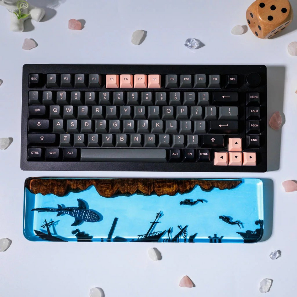 Whale Shark Epoxy Keyboard Wrist Rest