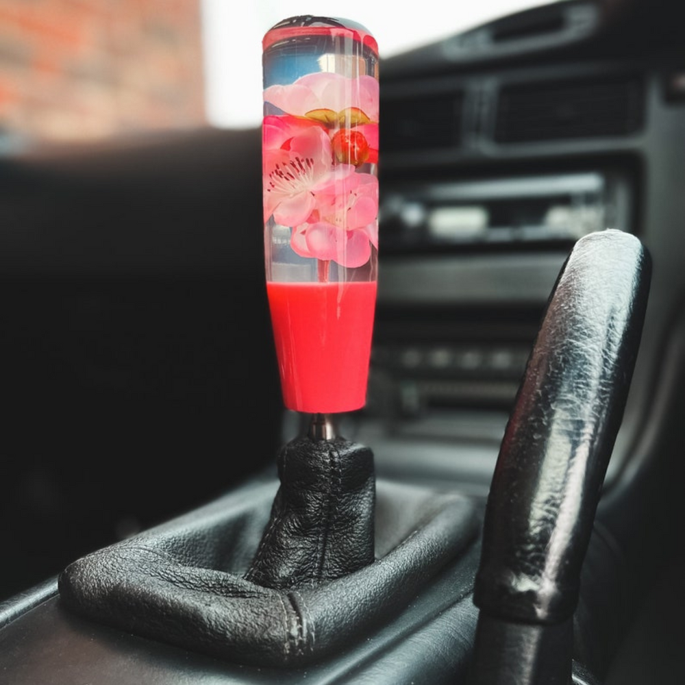 Pink Cherry Blossom Sakura 6 Inch Shift Knob