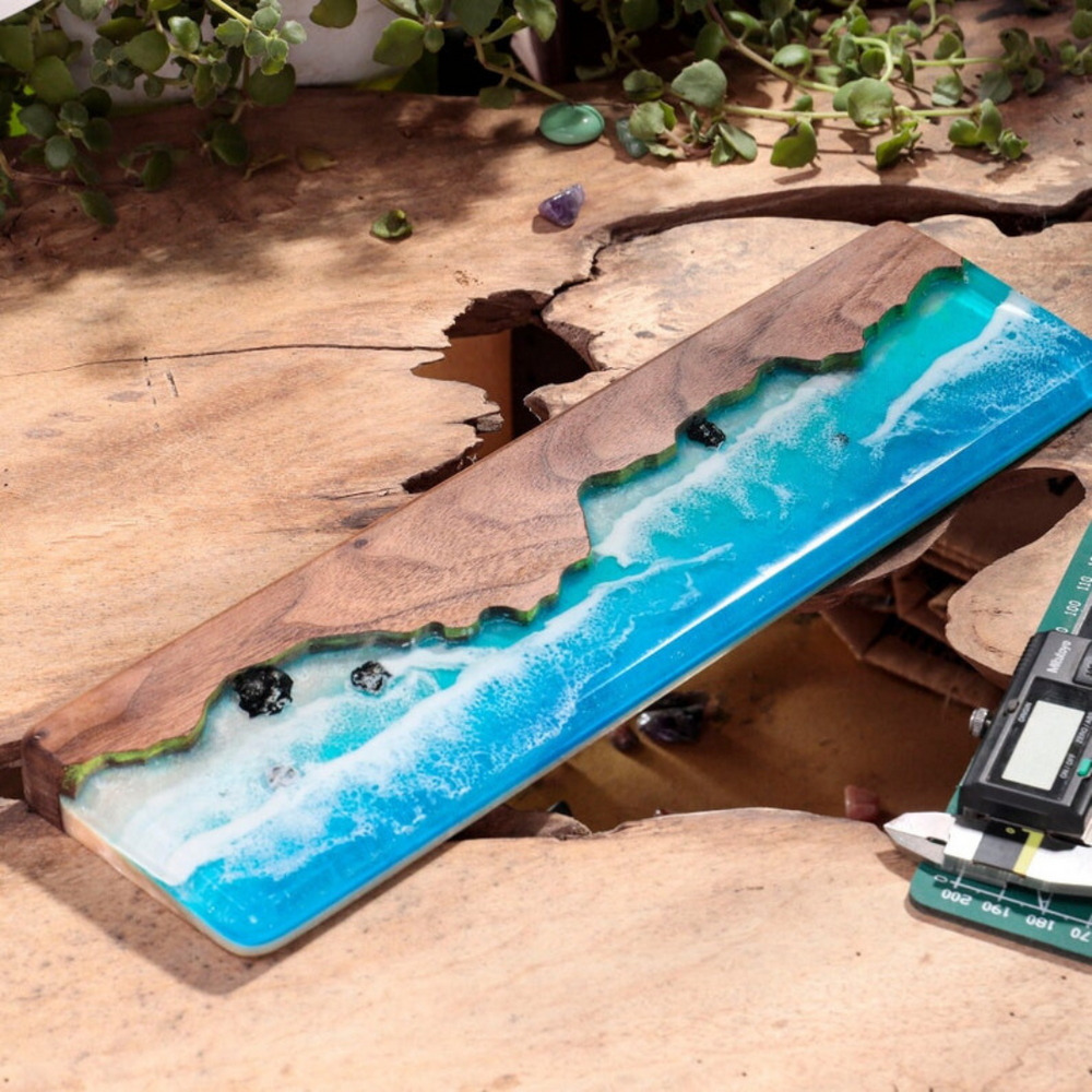 The Far Beach Artisan Epoxy Wrist Rest