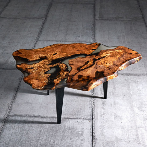 Epoxy Resin 3D Wood Table