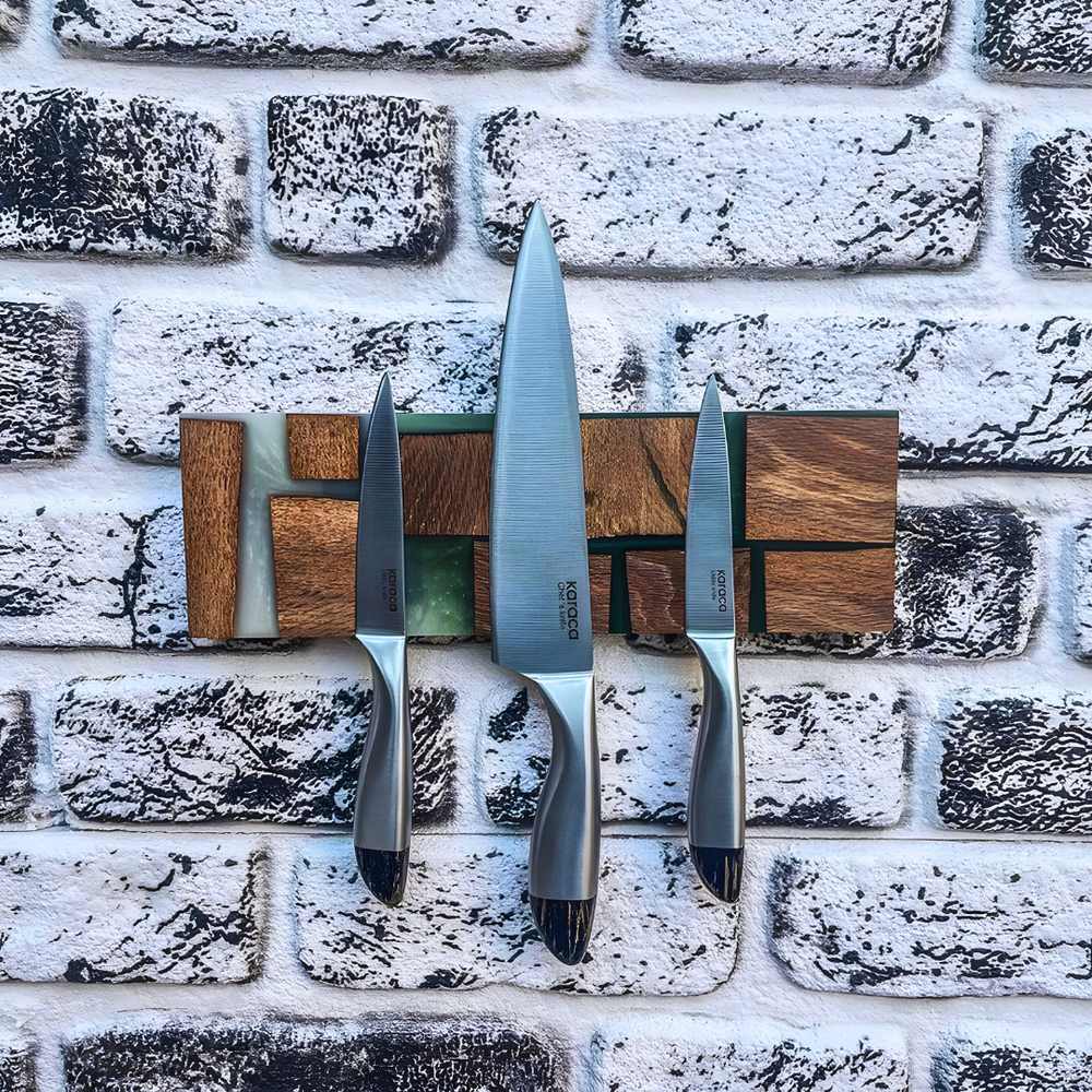 Handmade Epoxy Knife Holder