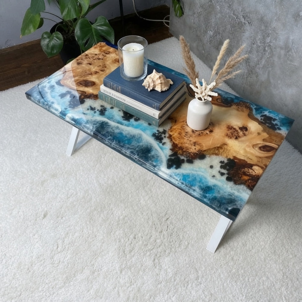 Epoxy River Table top
