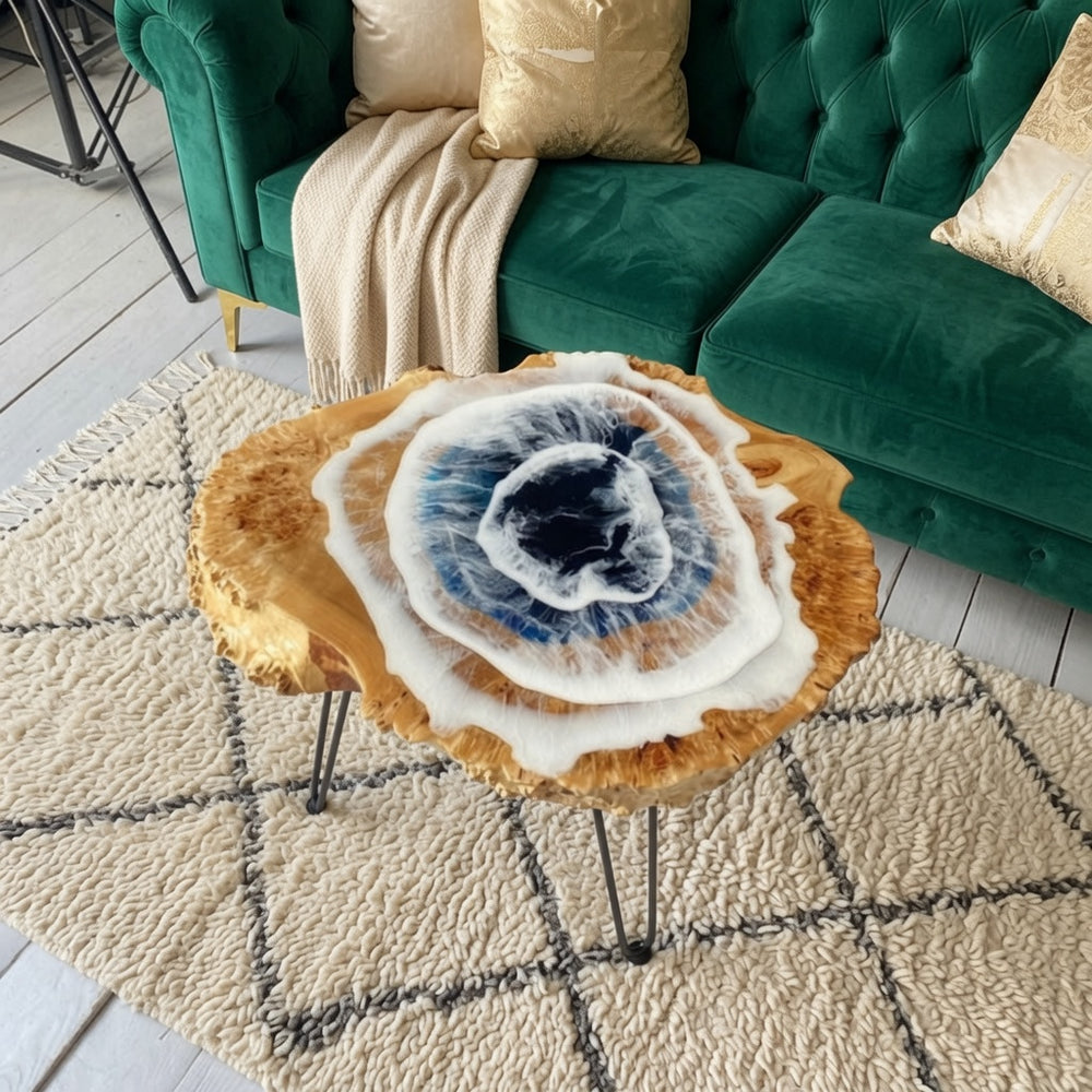 Wood Epoxy Resin Table