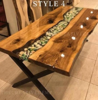 Epoxy Table for Bryan McHone -CreativeGemz