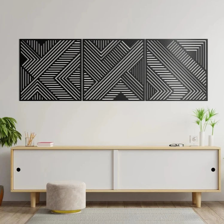 Geometric Wooden Panels