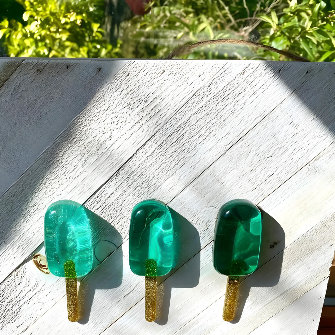 Resin Grassy Popsicle Wall Art