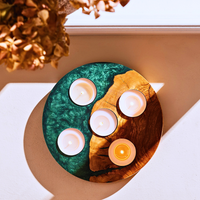 Handmade Epoxy Tea Light Holder thumbnail