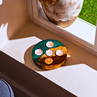 Handmade Epoxy Tea Light Holder thumbnail