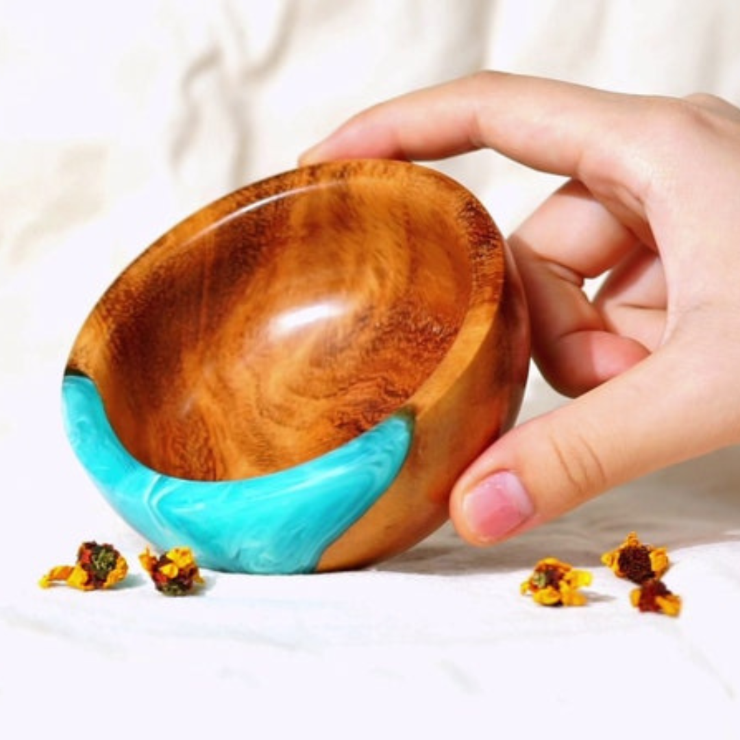 Nature Inspired Epoxy Bowls