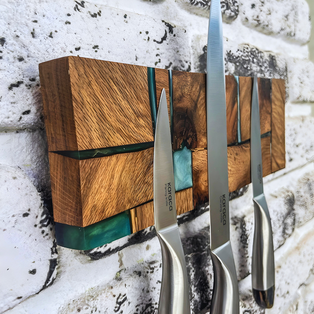 Handmade Epoxy Knife Holder