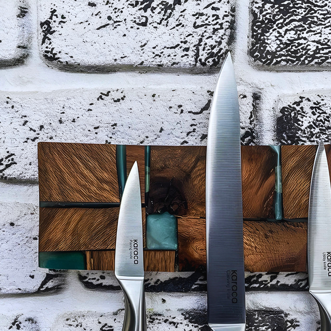 Handmade Epoxy Knife Holder