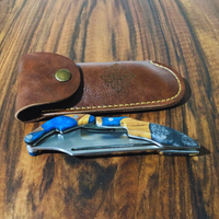 Epoxy & Olive Wood Knife Handle thumbnail