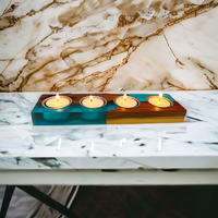 Solid Epoxy Tea Light Holder thumbnail