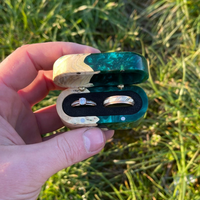 Couple Epoxy Ring Box thumbnail