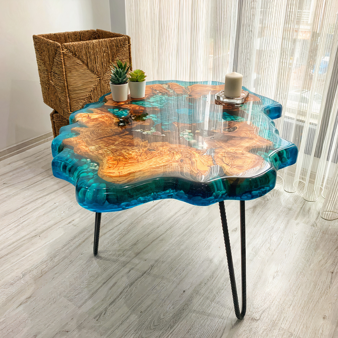 Rustic live edge Coffee Table
