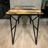 Handmade Live Edge Epoxy Resin Table thumbnail