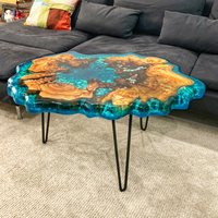 Rustic live edge Coffee Table thumbnail
