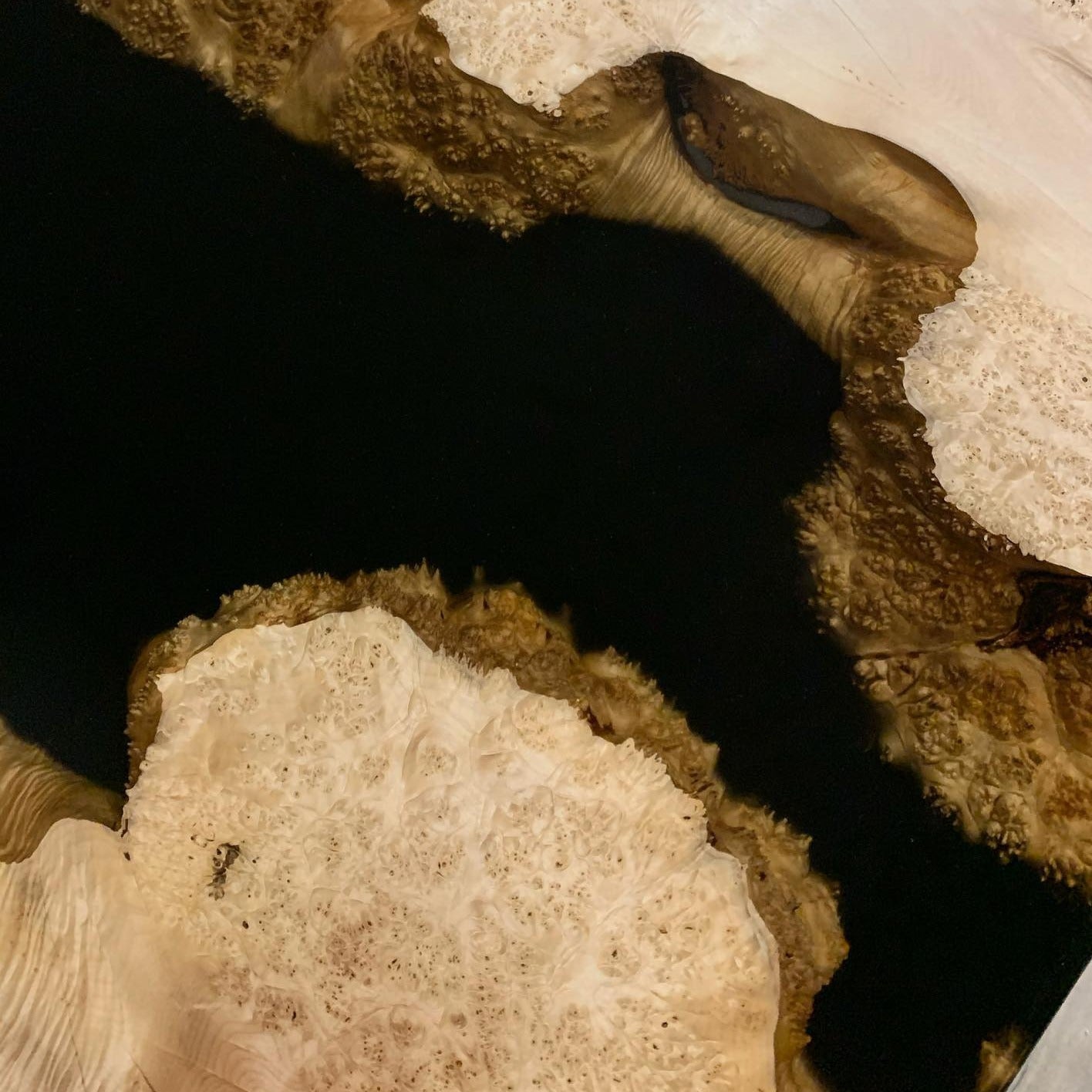 Handmade Live Edge Epoxy Resin Table