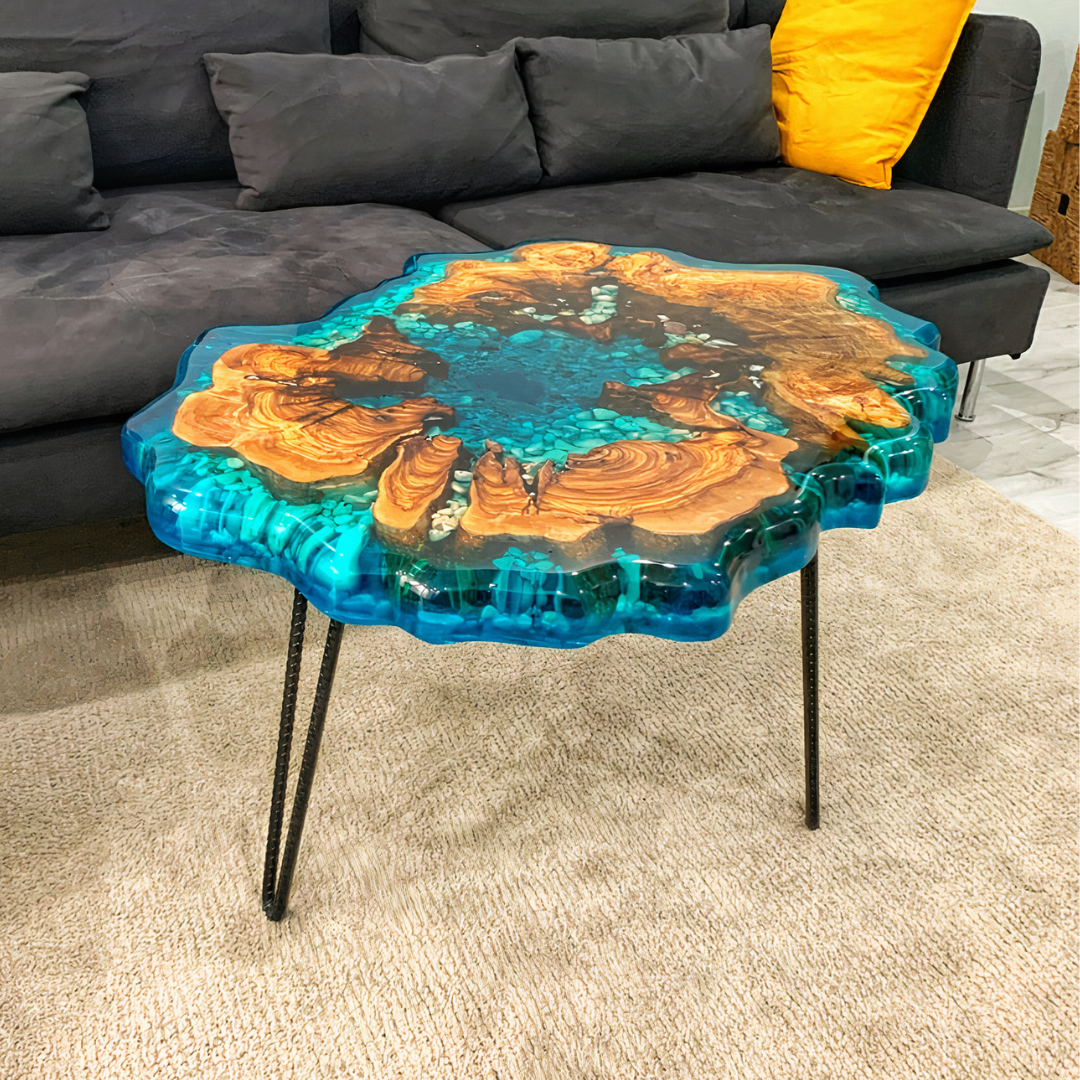 Rustic live edge Coffee Table