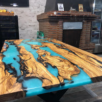 Epoxy Resin Dining Table thumbnail