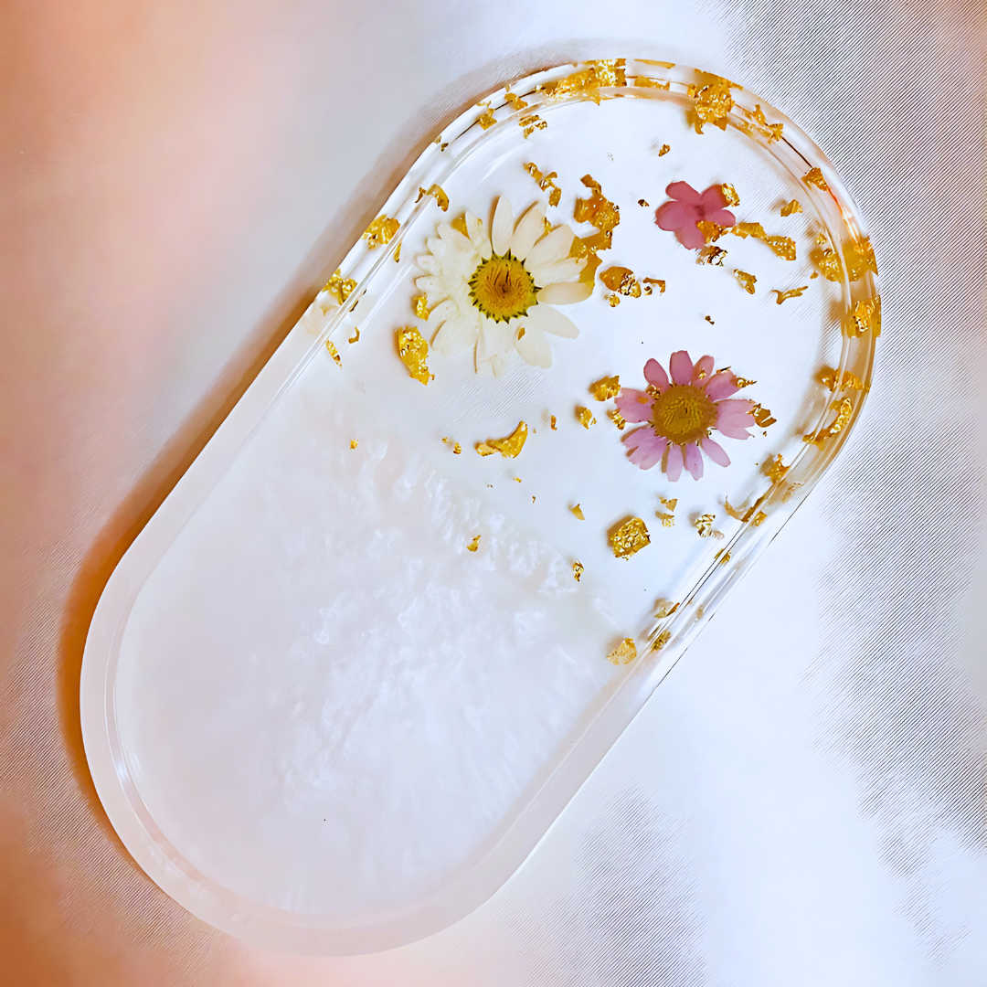 Customizable Floral Epoxy Resin