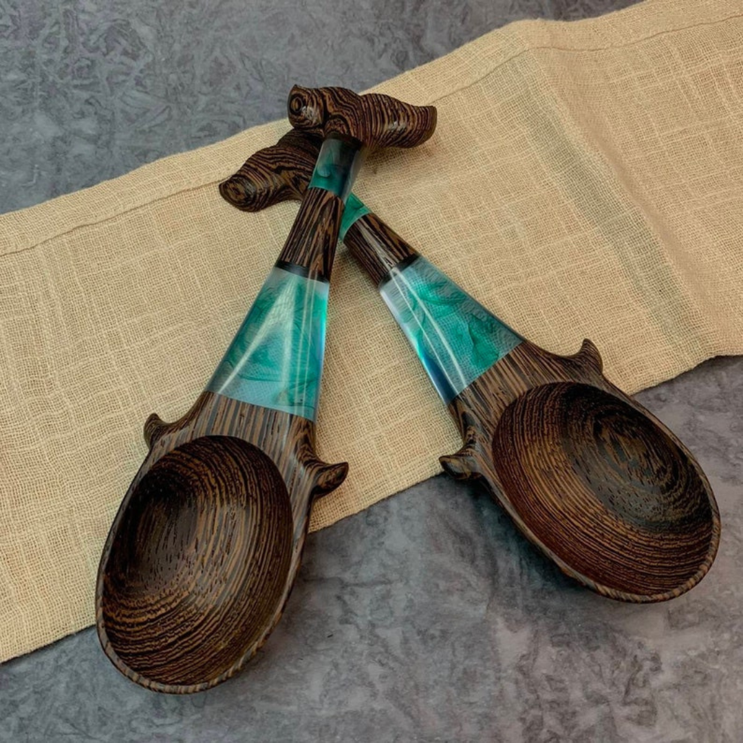 Fish shape Epoxy Spoons