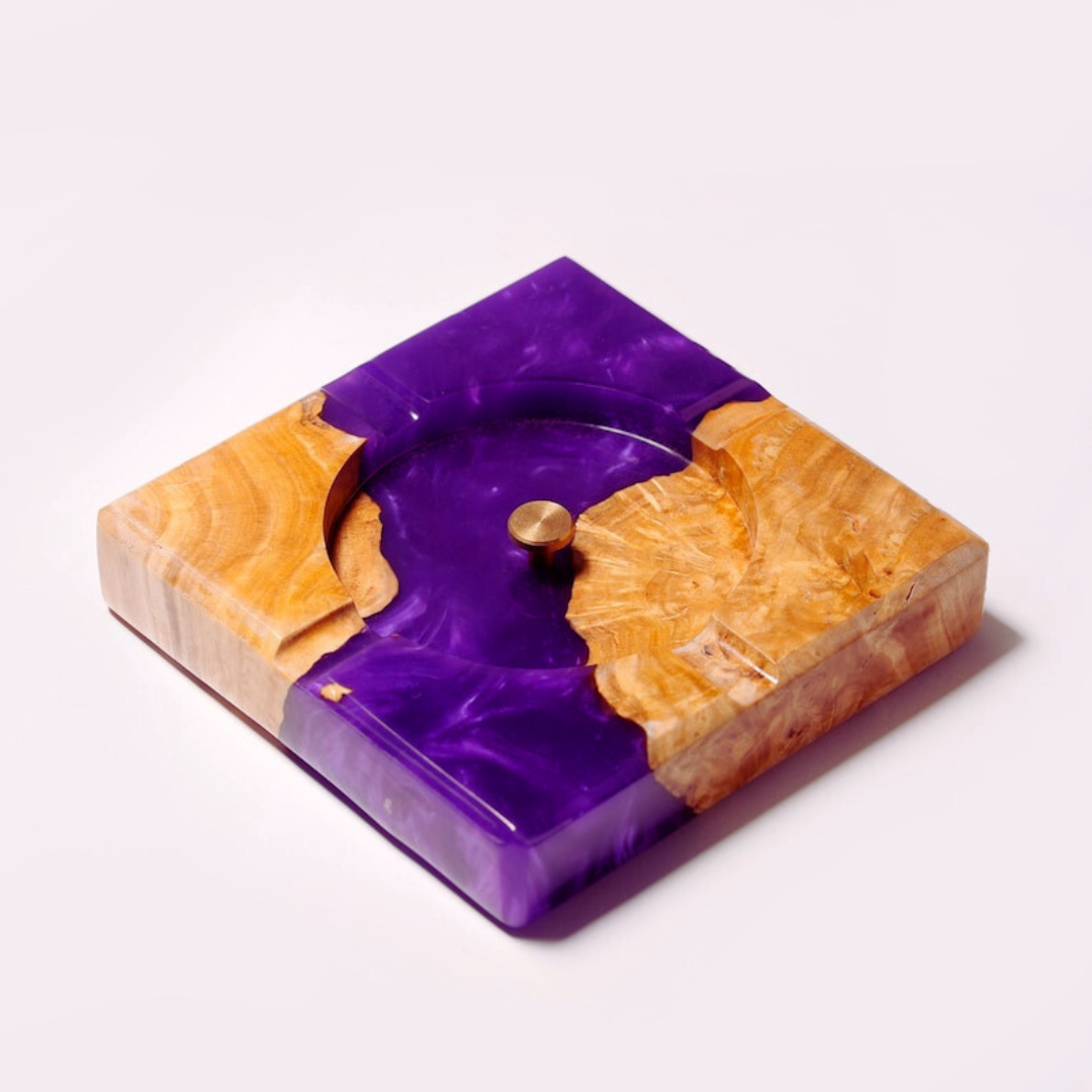 Timber Vintage Epoxy Ashtray