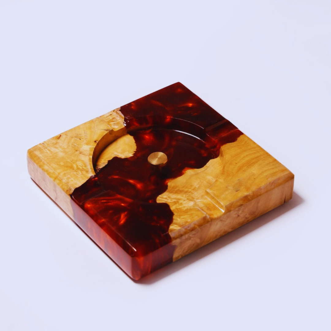 Timber Vintage Epoxy Ashtray