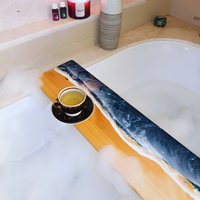 Beach At Home Epoxy Bathtub Tray thumbnail