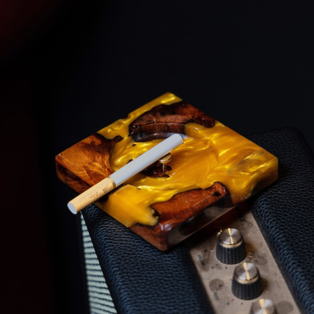 Timber Vintage Epoxy Ashtray
