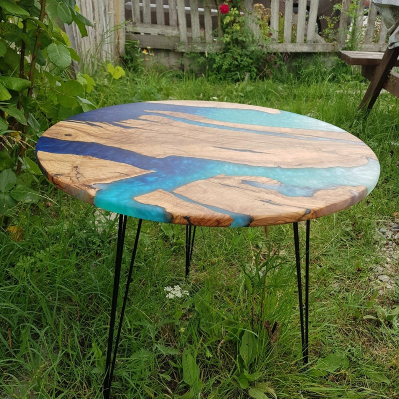 Handcrafted Round Coffee Table
