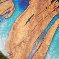 Handcrafted Round Coffee Table thumbnail