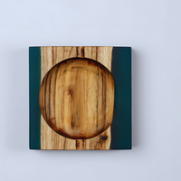 Island Paradise Wood And Epoxy Ashtray thumbnail