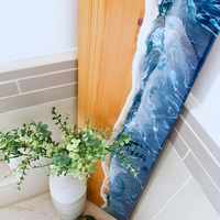 Beach At Home Epoxy Bathtub Tray thumbnail