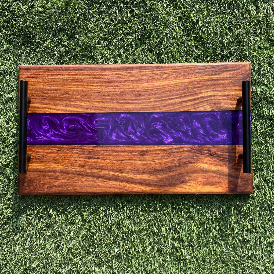 Wood&Epoxy Serving Tray