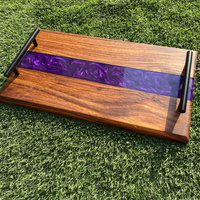 Wood&Epoxy Serving Tray thumbnail