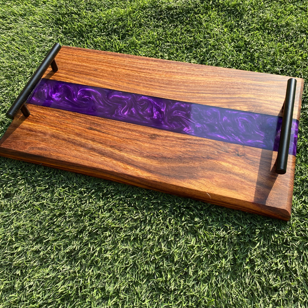 Wood&Epoxy Serving Tray