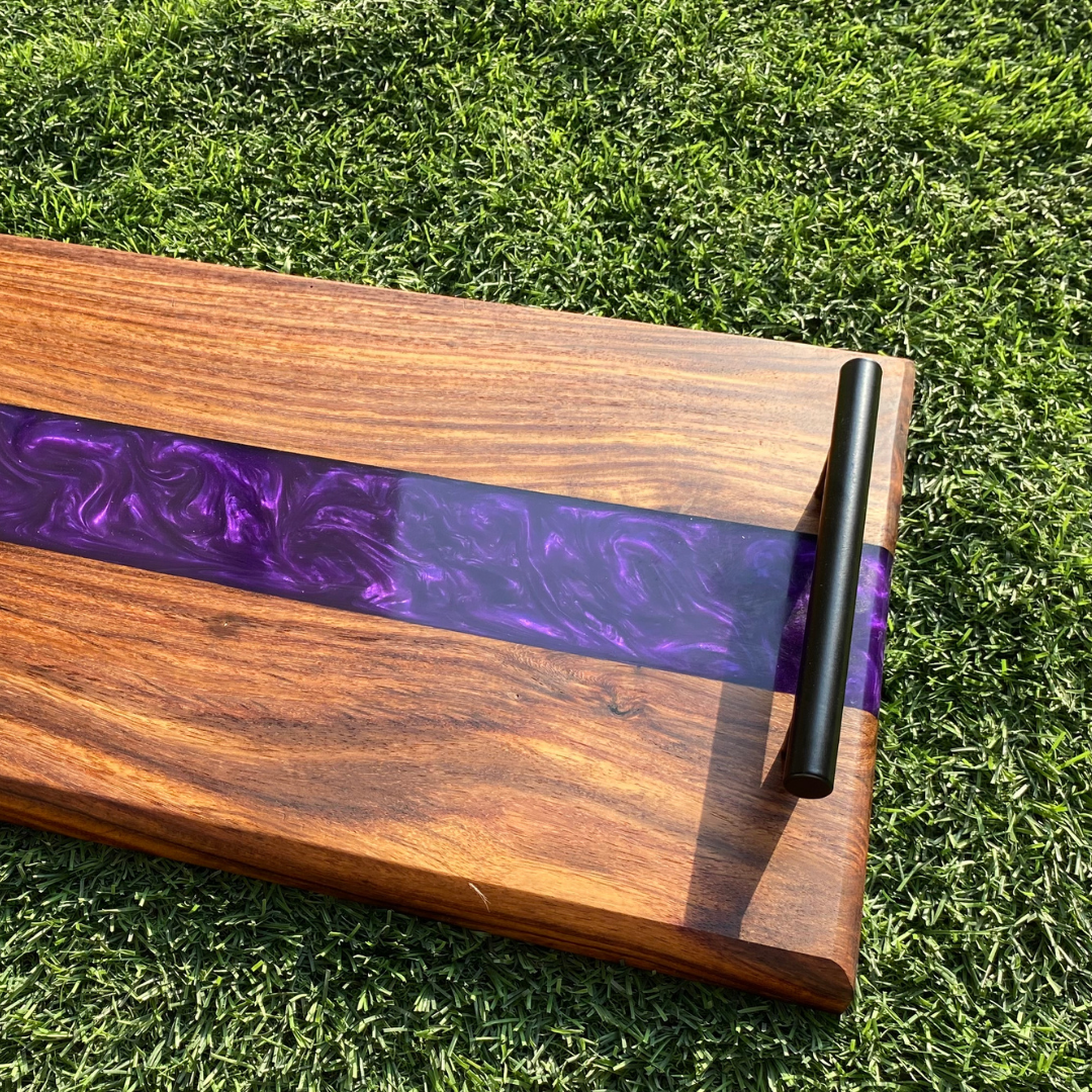 Wood&Epoxy Serving Tray