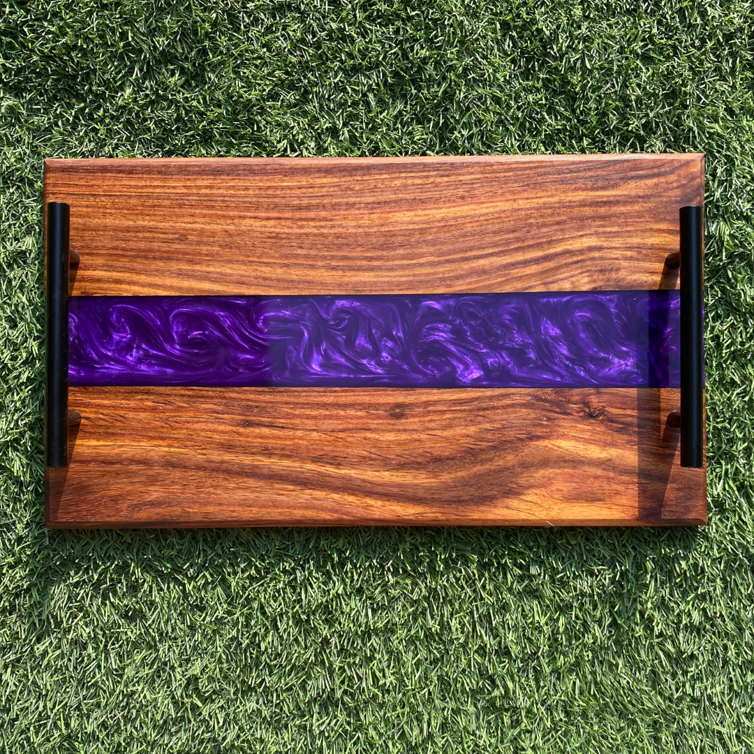 Wood&Epoxy Serving Tray